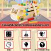 TYORORO Carpenter Assembly Wooden Toy Sangokko Car DIY Screwdriver Hammer Driver Fire Truck Toys for Kids Boys Girls Tools Montessori Education