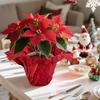 Flower Pot Wrappers 10-Yard Gold Bouquet Wrapping Paper Waterproof Floral Foil For Plant Pots For Christmas Birthday Wedding