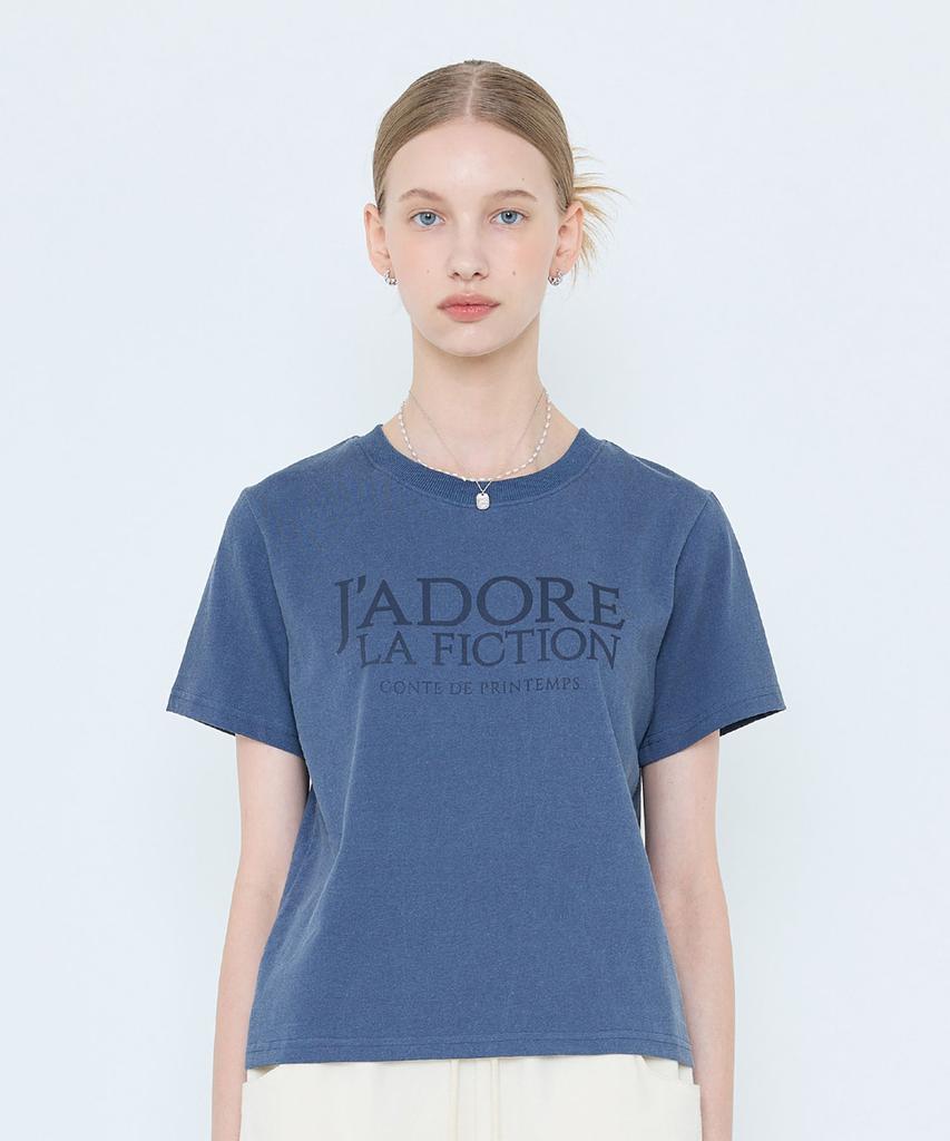 LARTIGENT L4 Pigment Jadore T-Shirt(Navy)