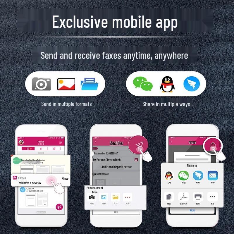 CimFAX Z5S Enhanced Security Network Fax System (Linux)