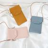 DIY Mobile Phone Bag Faux Leather Phone Pouch Craft Set Unfinished Crossbody Wallet Phone Bag for Daily Travel And Gifts