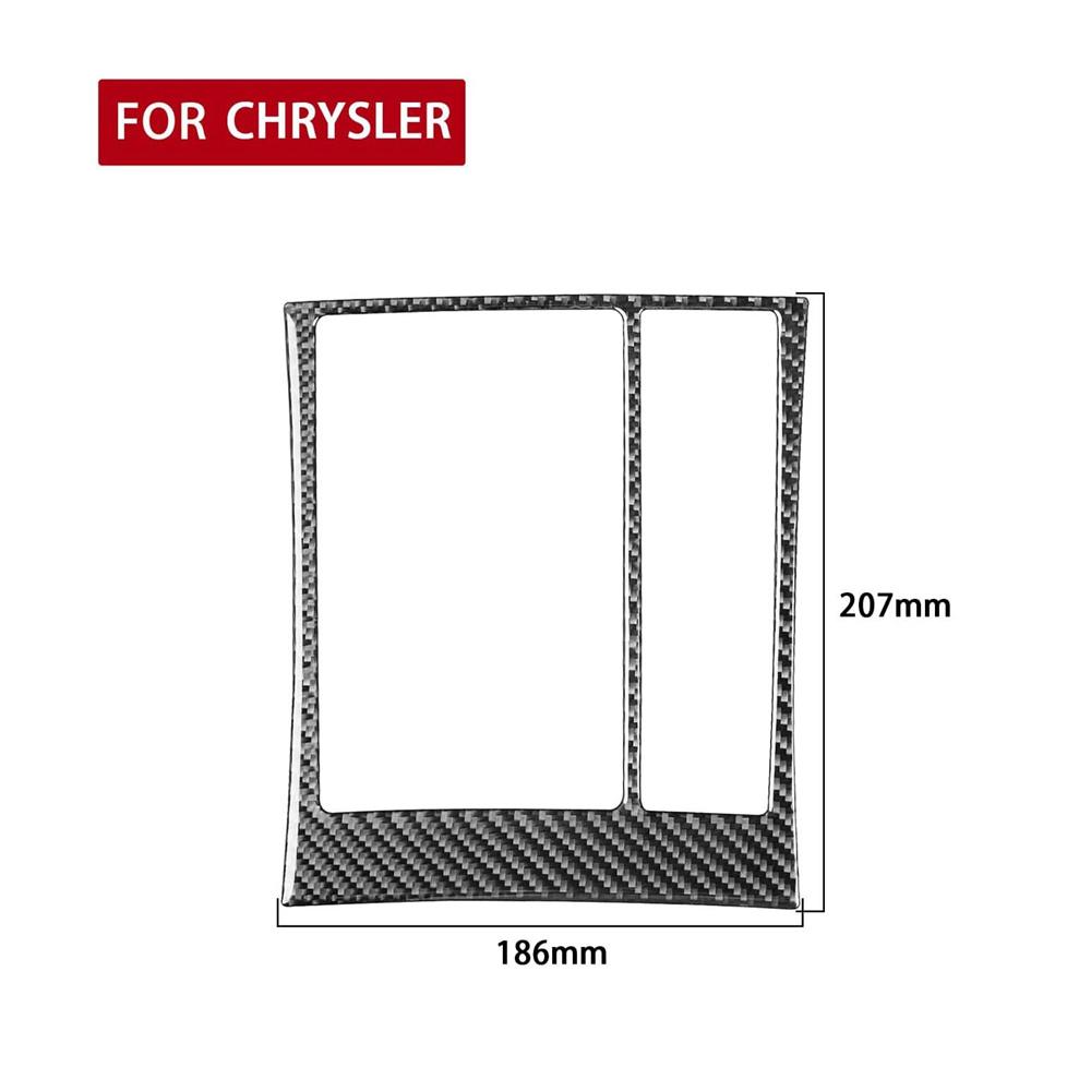 Carbon Fiber Shift Lever Frame Trim for Chrysler 300300c Interior 2005-07