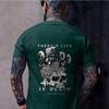 Summer Fashion Popular Men's Weird Quick Dry  T Shirts Popular Short Sleeve Comfortable Breathable Round Neck Tees T-Shirt