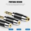 HiFi Sound 6.35mm To 2.5 3.5 4.4mm Earphone Sound Adapter, Metal Headphone Converters for Enhances Sound Experiences