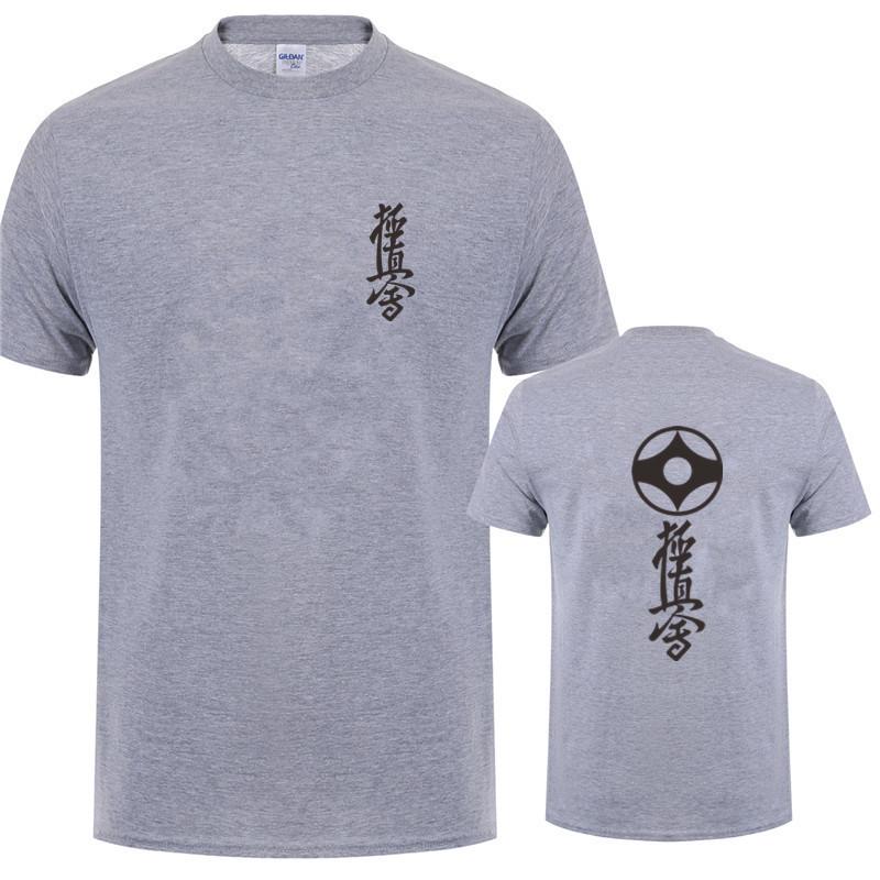 Summer Kyokushin Karate T Shirts Cool Printed Unisexs Short Sleeve Cotton Japan Karate Tshirt Unisex Funny Tee Shirt Ot602