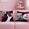 G-Green D-Day Band Album Pillow Case Comfort Sofa Bed Silky elegant Invisible zipper Custom Decorative cushion cover