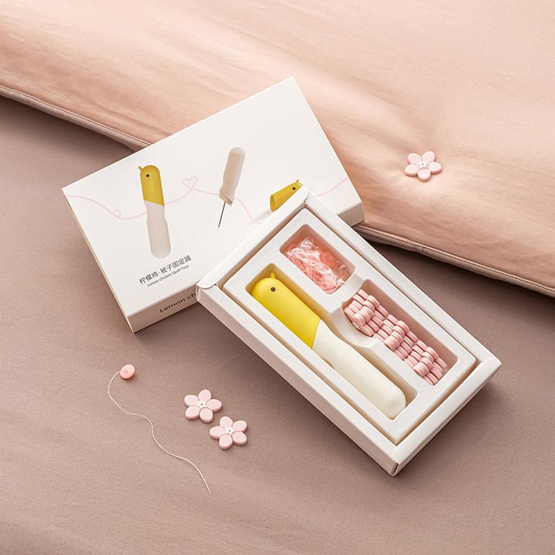 18Pcs Bedsheet Quilt Clip One Button Unlock Duvet Cover Fastener Clip Anti Slip Blanket Buckles Quilt Holder Fixator Grippers