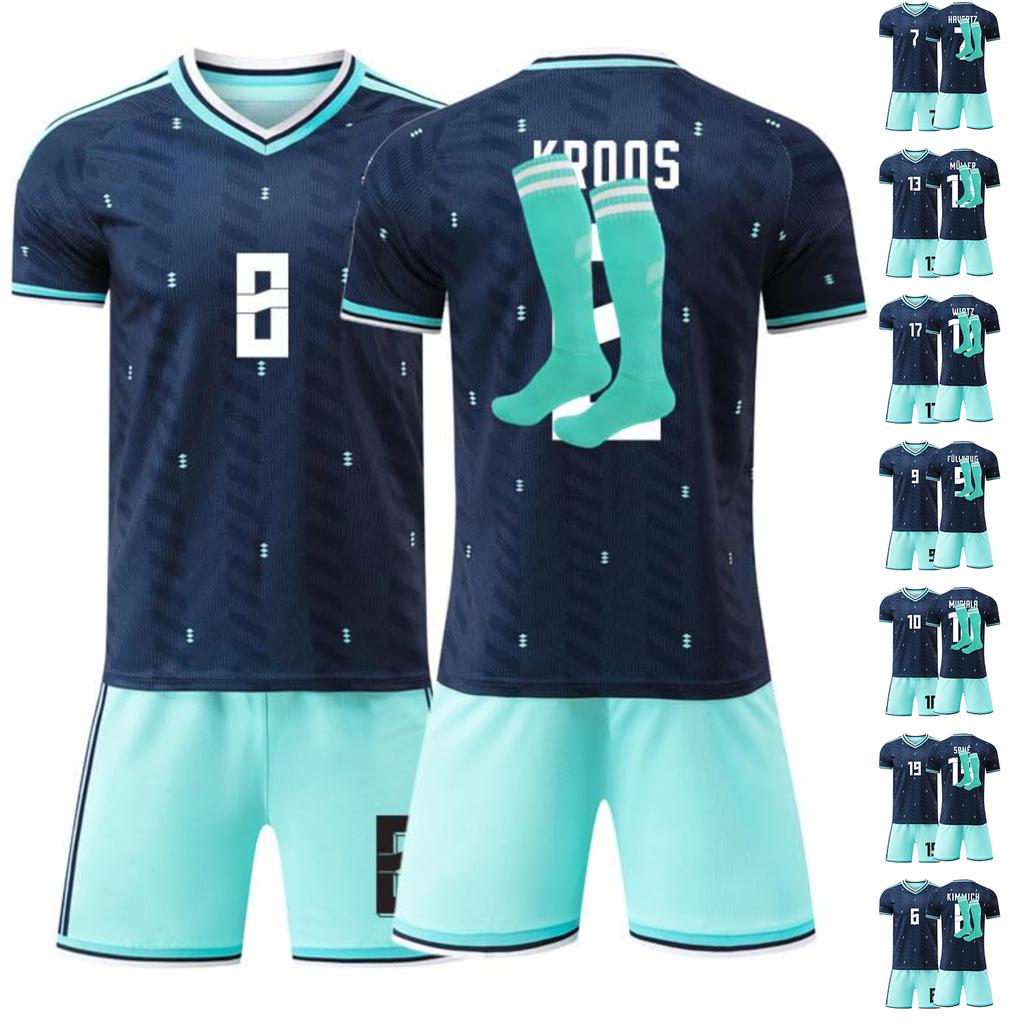 26England Auswärtstrikots Sportteam Uniform Set Fußball Trainingsanzug Set