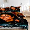 Michael Jackson'S Demon Print 3Pcs Bedding Setduvet Cover With 2 Bedropillowcase Home Birthday Gift