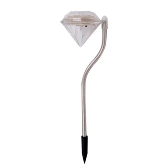 

Светодиодный цвет, меняющий цвет солнечной энергии, в форме ромба, садовый двор, уличная лампа освещения