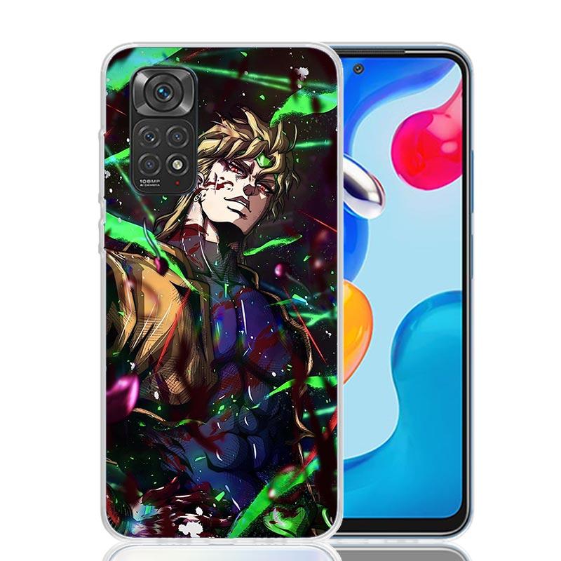 JoJo Abenteuer Dio Diego Brando Handyhülle Für Xiaomi Redmi Note 15 14 13 12S 12 Pro Plus 11S 11E 11 11T 10S 10 Kunst Weiches Muster