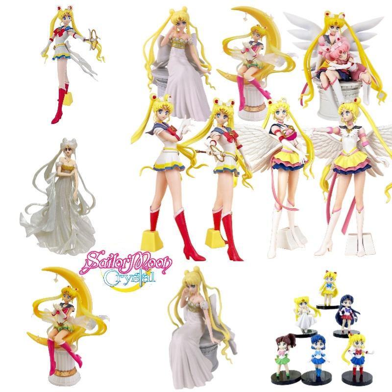 Authentic Pvc Sailor Moon Figures Complete Q-version Set