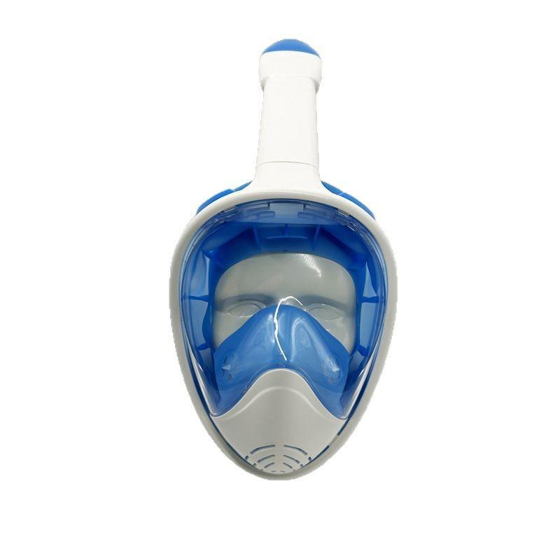 Professional Full Dry Diving Mask - Integrated Waterproof Design for Underwater Breathing and Snorkeling S/M