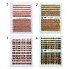 Single Cluster Segmented Eyelashes Soft Fluffy DIY Grafting Eyelashes  Women's Beauty