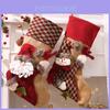 Süße Nikolaus Schneemann Rentier Socken Form Anhänger Für Feiertagsdeko