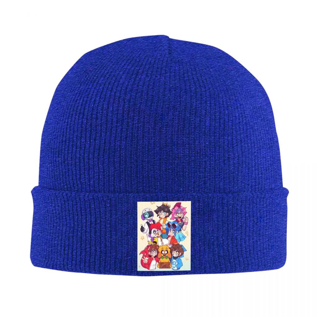 Compas Family Warm Knitted Cap Hip Hop Bonnet Hat Autumn Winter Outdoor Beanies Hats for Men Women Adult