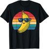 Retro Banana Nowość Zabawa dla Mężczyzn Kobiet Dzieci Koszulka