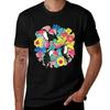 Toucan Floral Pattern Tshirt Casual Fashion Short Sleeve Cotton Tshirt