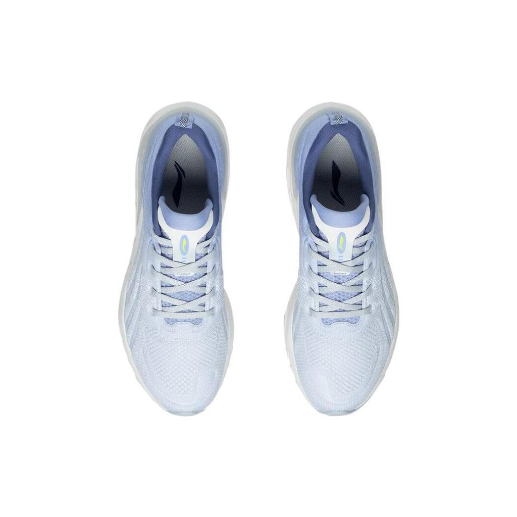 Li Ning Treat Yourself 1.0 Abrasion Resistant Cushioning Breathable Low Top Running Shoes Men's Blue Purple ARST029-4