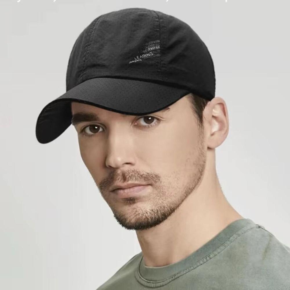 Adjustable Mesh Baseball Hat Summer Men Baseball Cap Fashion Mesh Sports Cap  Male
