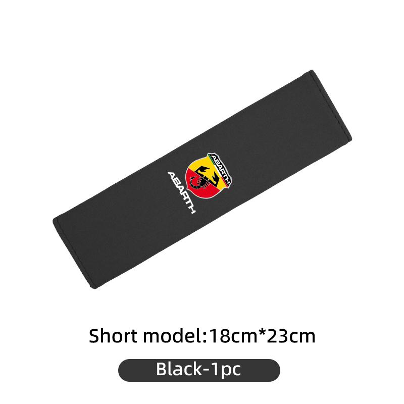 1Pcs Car Seat Belt Cover Shoulder Suede Breathable Accessories For Abarth Fiat Grande Punto Tipo Stilo Ducato Palio 500x
