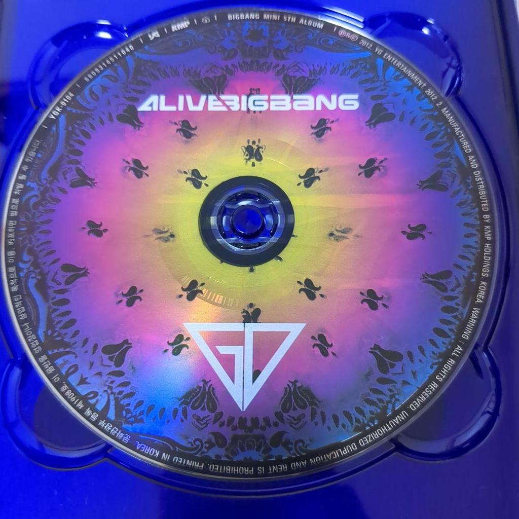 [USED] BIGBANG G-DRAGON ALIVE CD Jiyong Album Korea