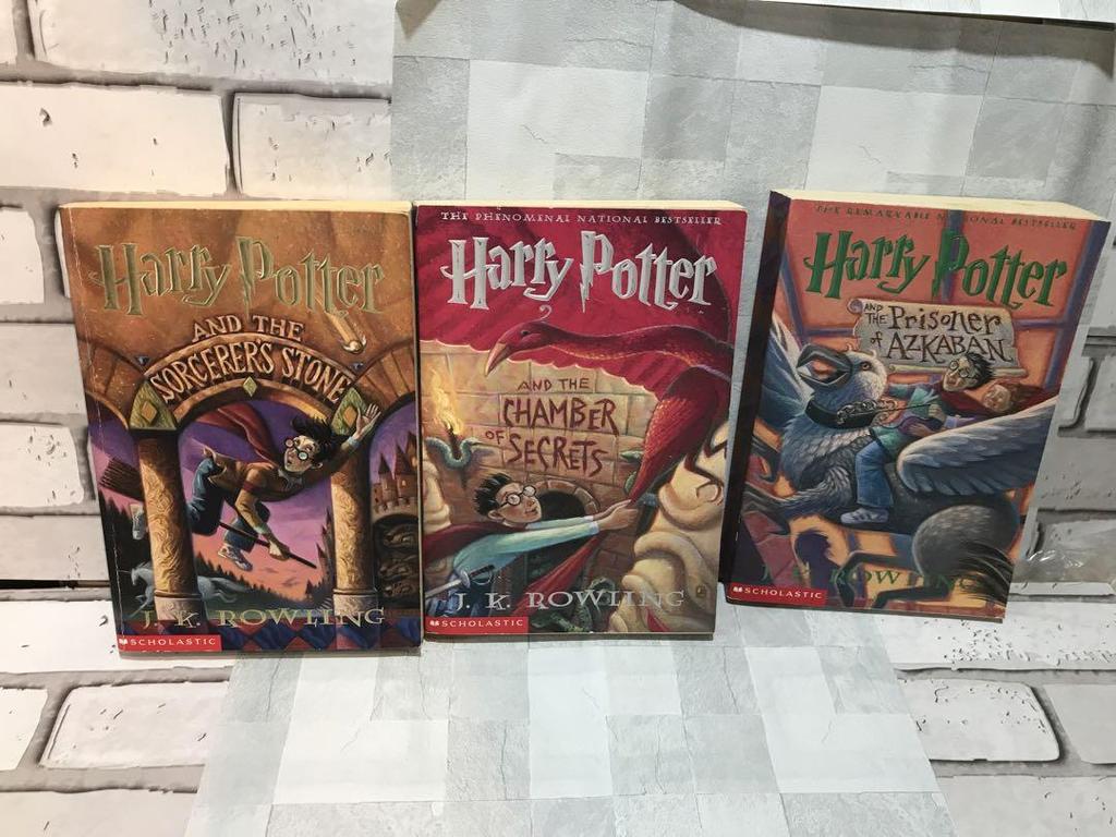 [USED] Foreign Books Harry Potter 1-3 Harry Potter Series Volumes 1-3