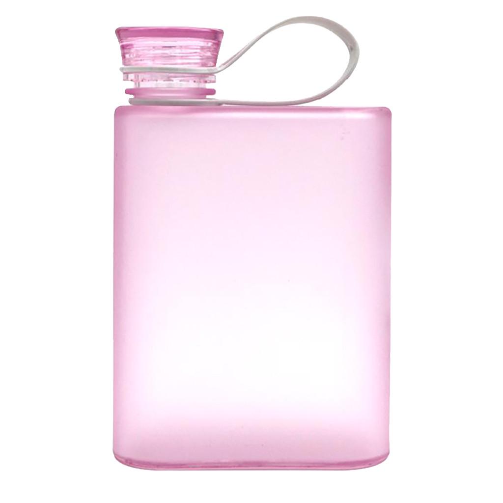 Water Bottle Book Portable Paper Pad A5 Frosting Water Bottle Flat Drinks Cup