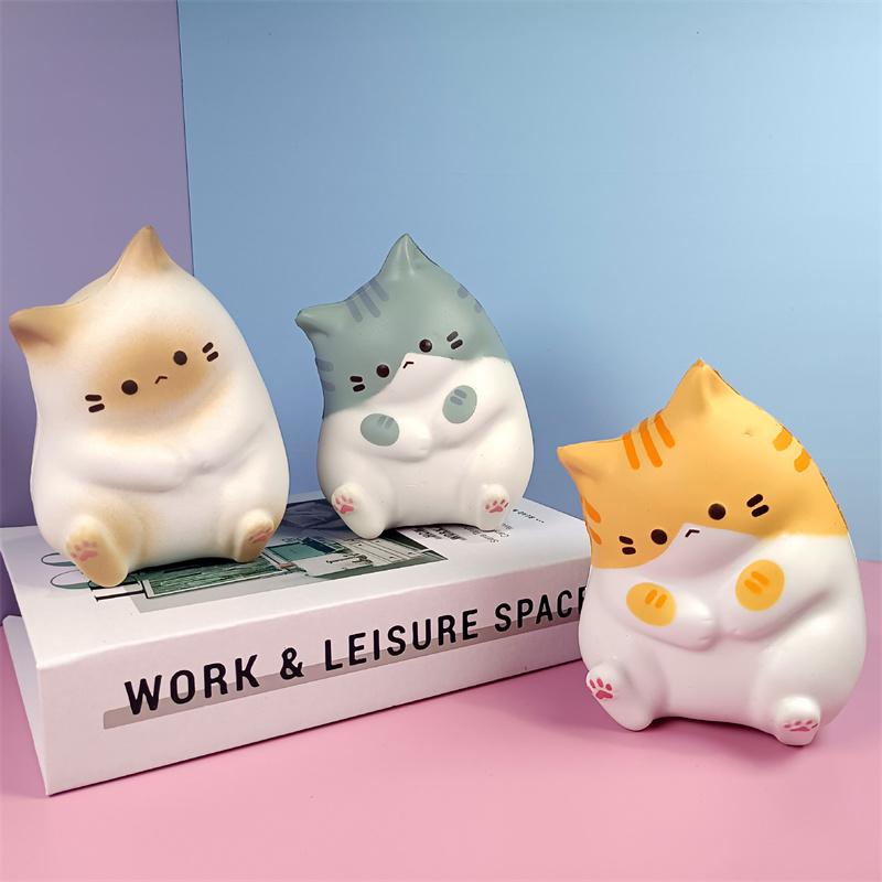 Katzen Stressabbau Squishy Spielzeug Pu Langsam Aufsteigend Drücken Antistress Spielzeug Cartoon Tischdekorationen Squishy Stressabbau Spielzeug