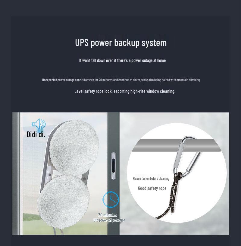 Intelligenter elektrischer Fensterreinigungsroboter