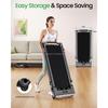 EU Stock Germany Warehouse New Launch Smart Foldable Treadmill High Quality Office  Incline LED Screen Electric Walking Pad