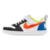 Nike Court Borough Casual Leggero Resistente Scarpe da Skate Basse per Bambini Sneakers per Bambini Bianco Blu Arancione DV9114-181
