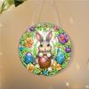 Sun Catcher Cat Rhinestone Diamond Art Window Pendants Rabbit Moose 5D DIY Diamond Painting Pendant for Garden Window Decor Gift