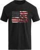 Distressed American Flag Graphic T-shirt