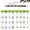 13PCS HSS-CO M35 Cobalt Twist Drill Bits Set Straight Shank for Stainless Steel Copper Aluminum Zinc Alloy