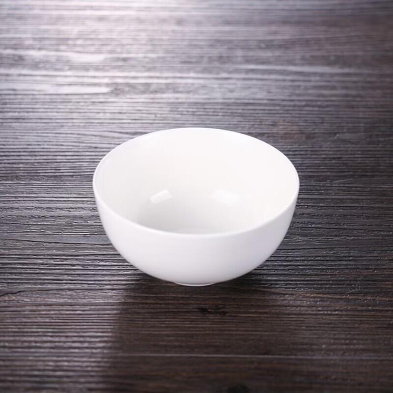 Fuou Pure White Ceramic Rice Bowl