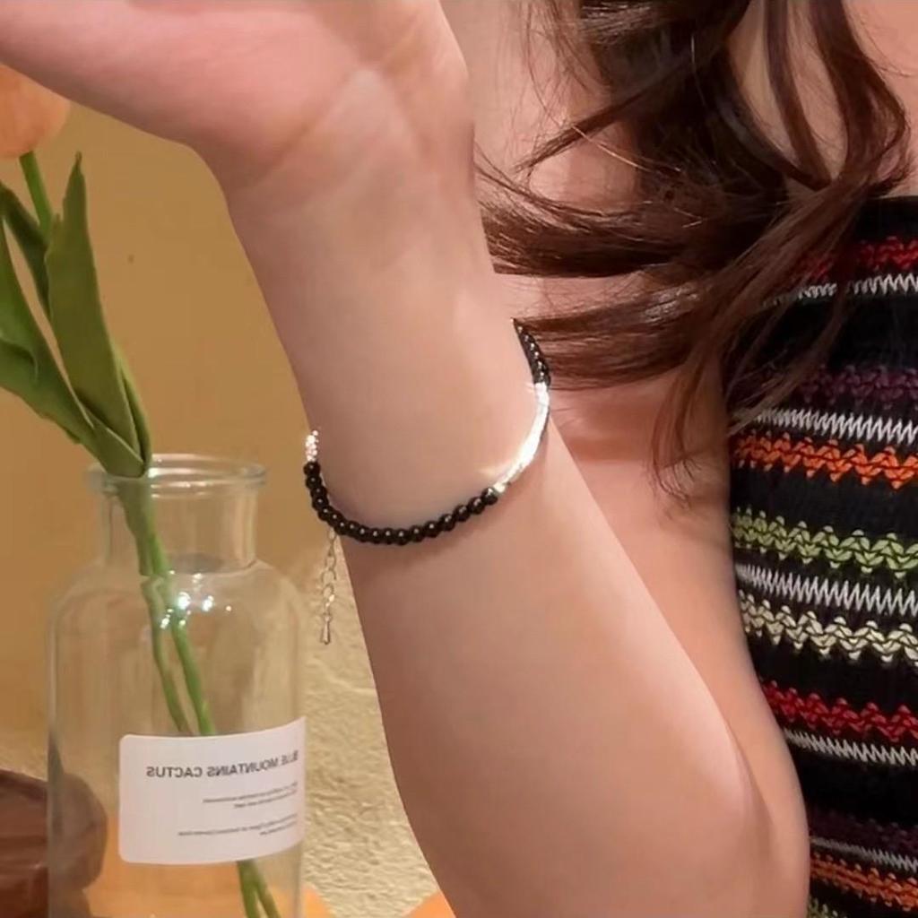 Exquisite Saturn Pearl & Zircon Bracelet for Women - Luxury Niche Jewelry