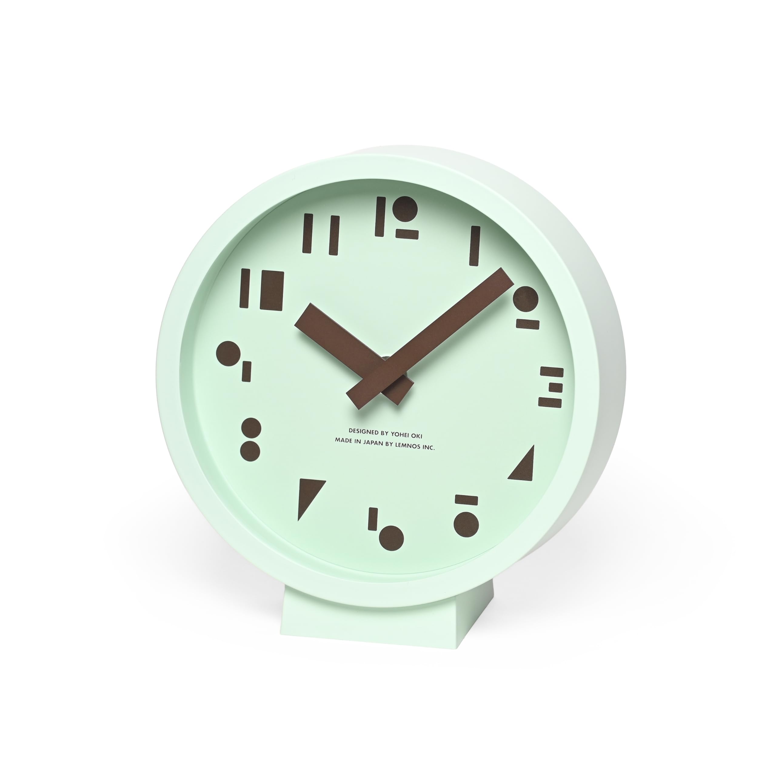 

Lemnos Analog Wall Clock, M,S,S. Mint Green, SYO25-10, MGN Lemnos