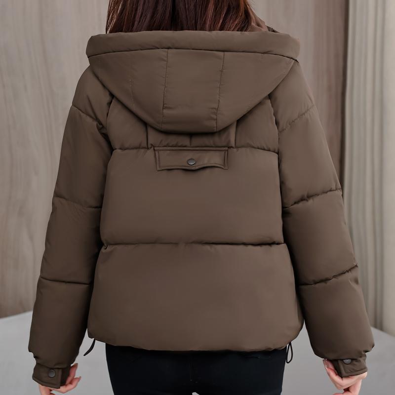 Fashion Winter Short Coat Female Warm Parkas Hooded Casual Thick Women Jackets