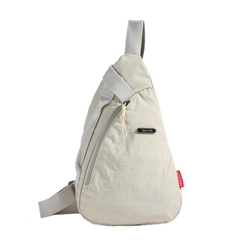 

Унисекс Универсальный Повседневный Рюкзак-Кроссбоди в Корейском Стиле – Легкая, Модная Нагрудная Сумка для Путешествий и Спорта белый