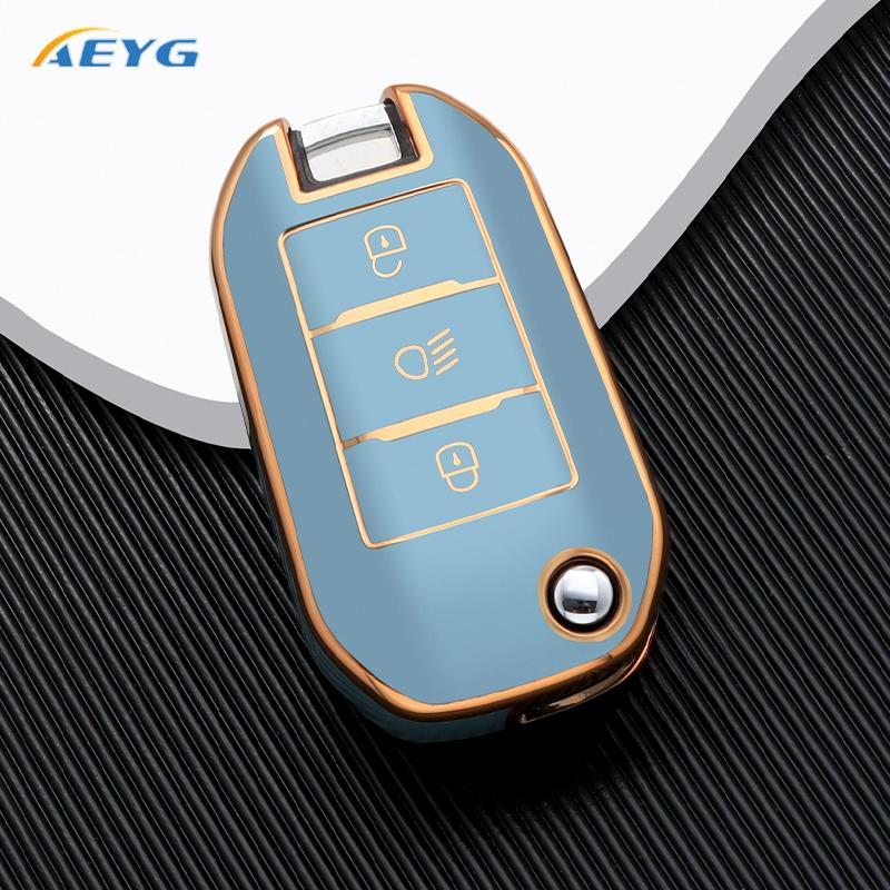 

Чехол-накладка из ТПУ для откидного ключа автомобиля для Peugeot C6 508 C5 C3 208 308 408 508 2008 3008 для Citroen C4 CACTUS C4L Berlingo 2021