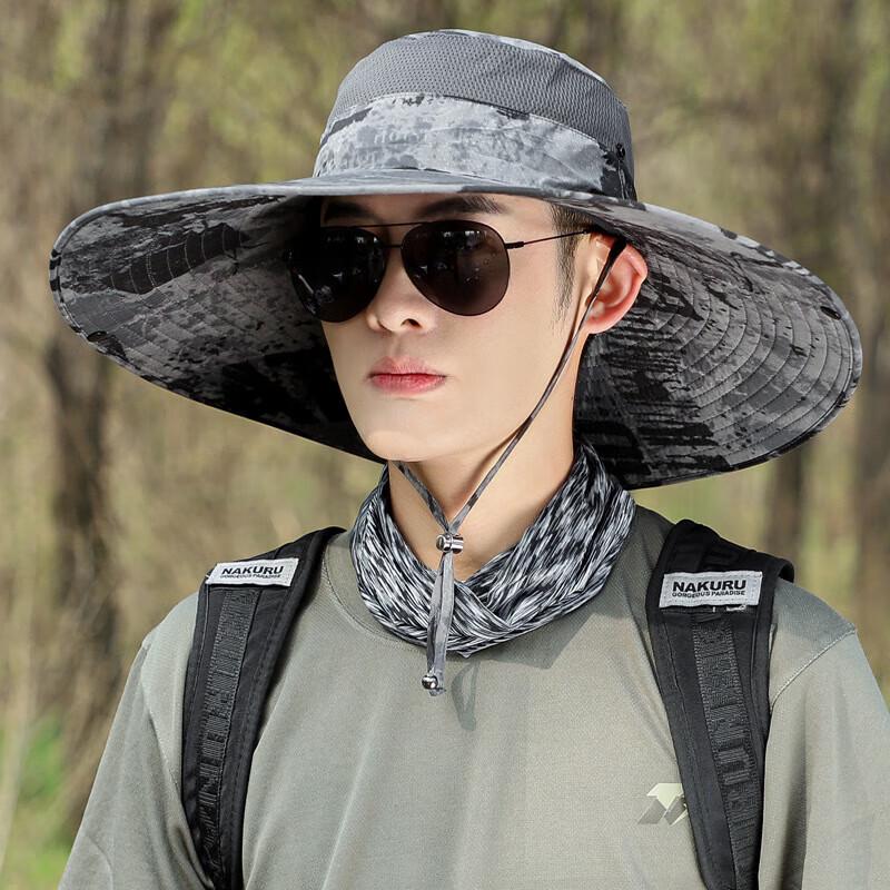 Походная шляпа-панама с широкими полями