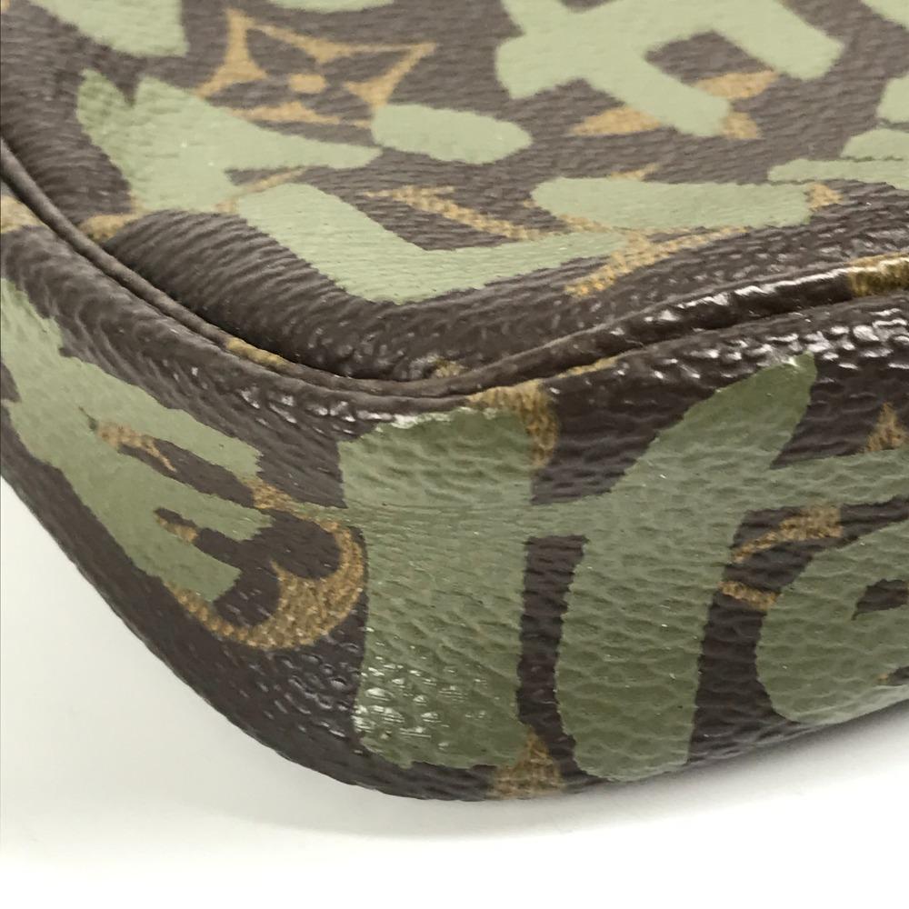 Louis Vuitton M92191 MonogramGraffiti Pochette Accessoires Pouch Bag Hand Bag