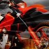 Desert Motorcycle Racing Duvet Cover Set - Breathable Soft Polyester Bedding with Zip Closure for All Seasons