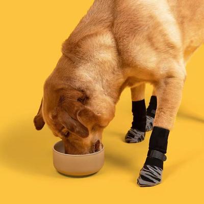 Pet Non-Slip Indoor Socks for Cats & Dogs - Warm Foot Covers for Large & Small Dogs