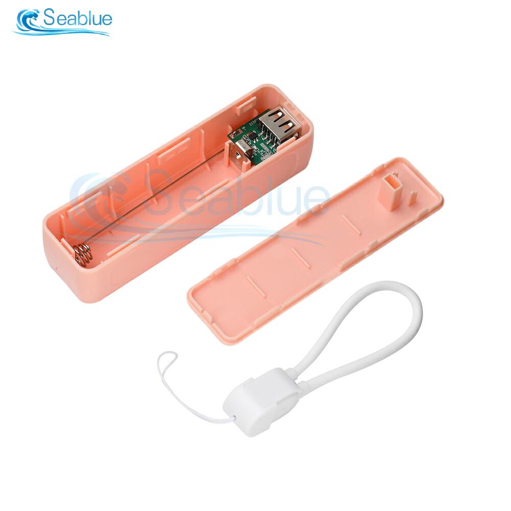 DIY Power Bank 1 X 21700 Battery Box Case Kit 5V 2.1A TYPE-C USB Charger Battery Shell With Cable Without Battery