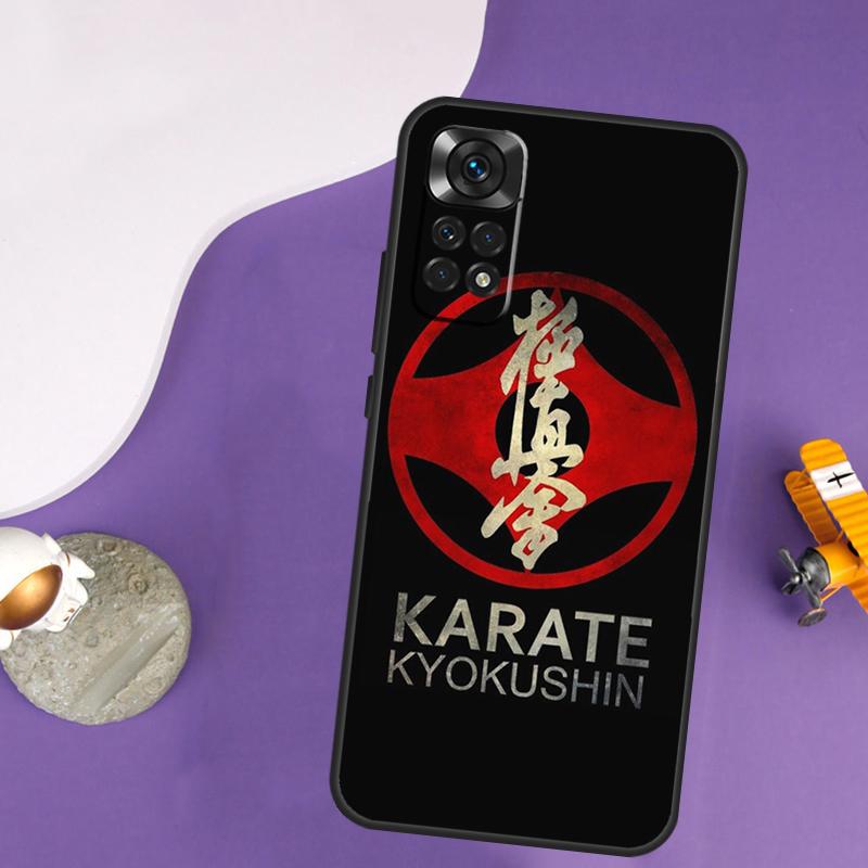 

Oyama Kyokushin Karate Case For Xiaomi Redmi Note 13 Pro 14 12 9 10 11 Pro 10S 11S 12S Redmi 14C 13C 10C 12C Cover Redmi Note 14 5G