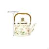 Enamel Tea Kettle Non-Reactive Spill-Spill-Resistant