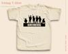 Maglietta Vintage Band Of Brothers Per Unisex Naturale S5XL