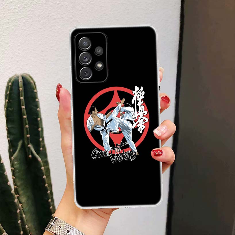 Oyama Kyokushin Karate For Samsung Galaxy A17 A16 A15 A14 A13 A56 A55 A54 A53 Phone Case A36 A35 A34 A33 A26 A25 A24 A23 A05S A0